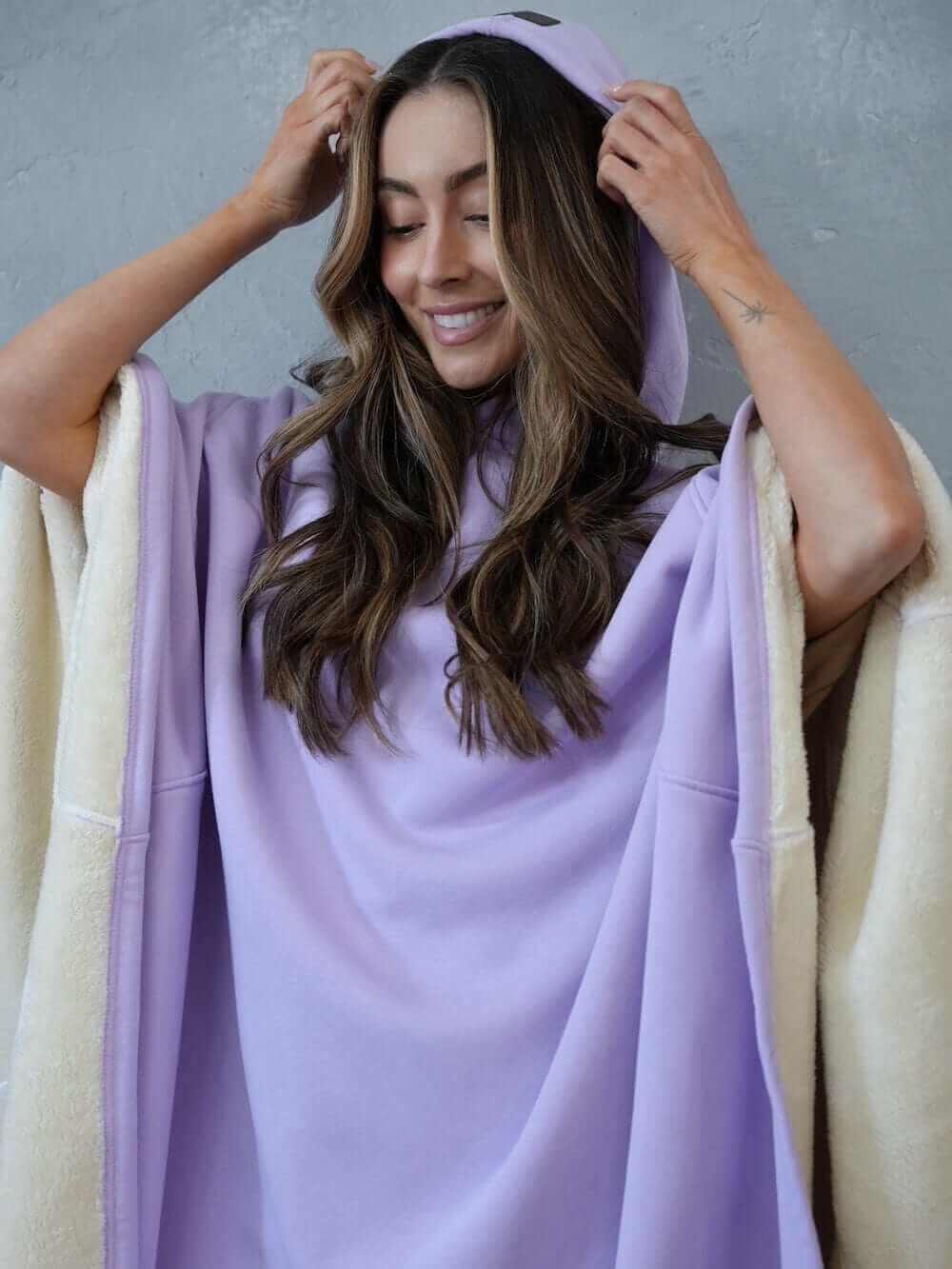 Oversized Hooded Blanket for Women