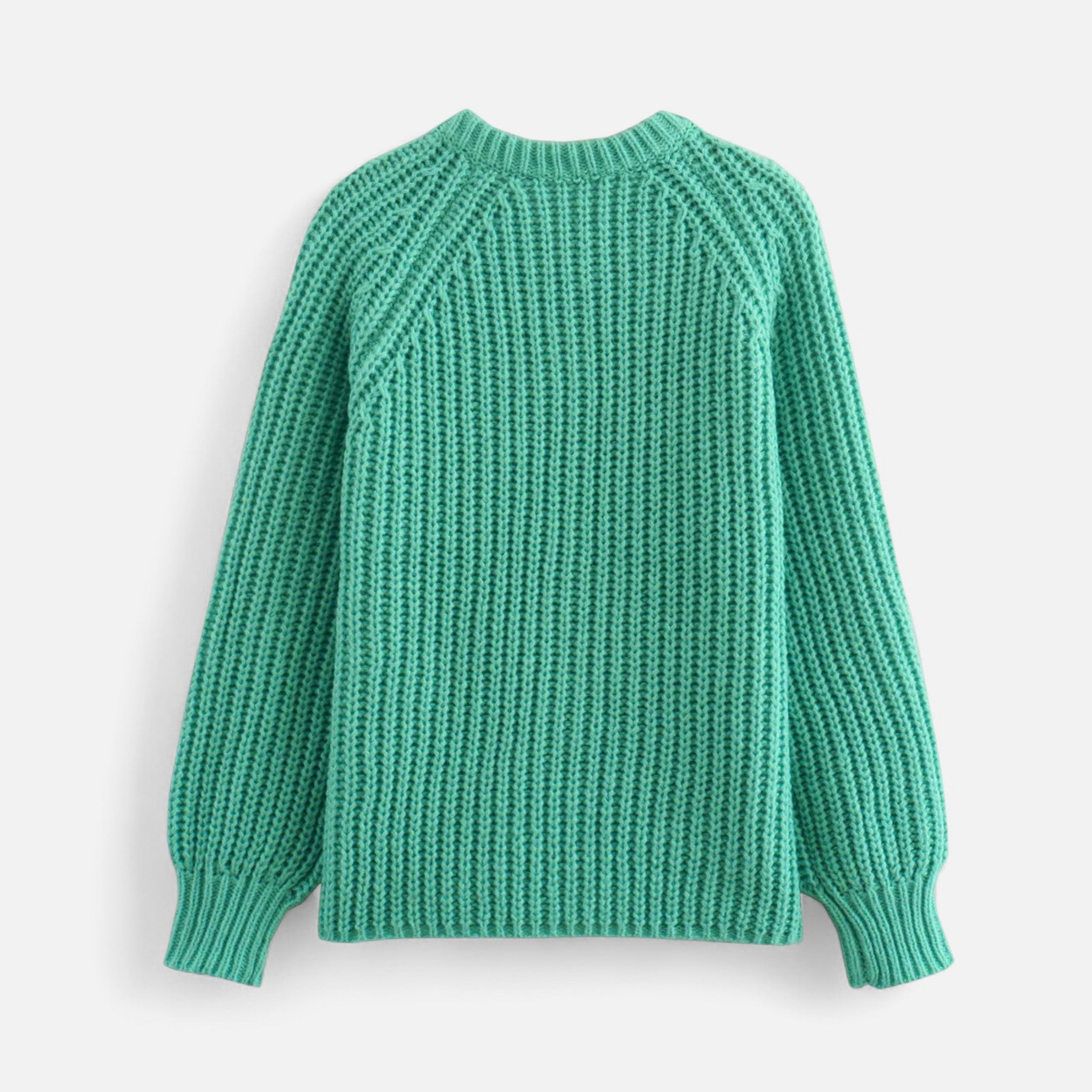 Women's knitted cardigan - vintage look with modern elegance