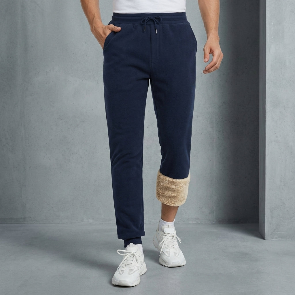 Boone Fleece Lined Sweatpants | Warm Tapered Joggers