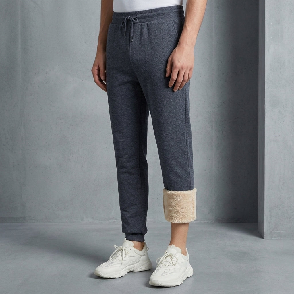Boone Fleece Lined Sweatpants | Warm Tapered Joggers