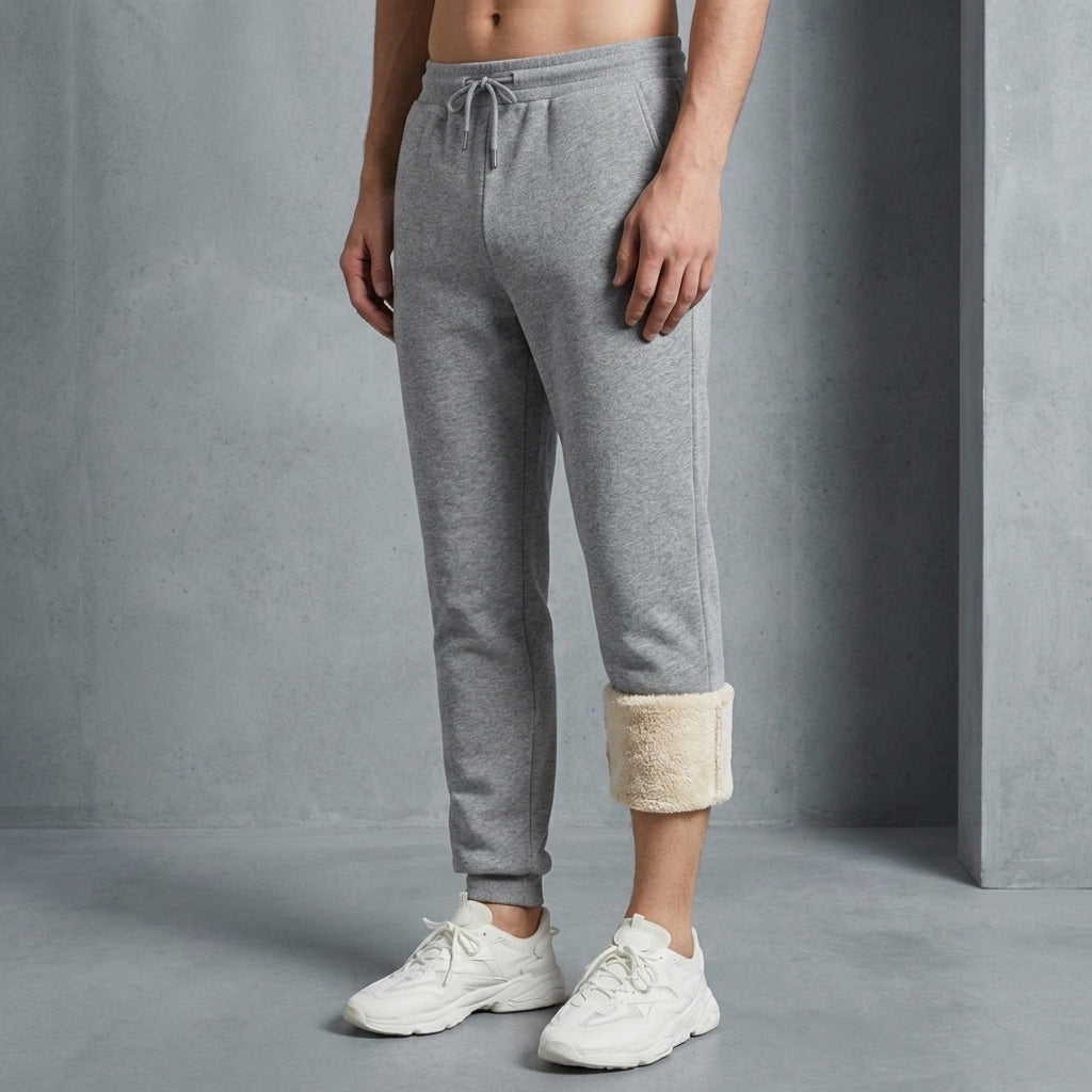 Boone Fleece Lined Sweatpants | Warm Tapered Joggers