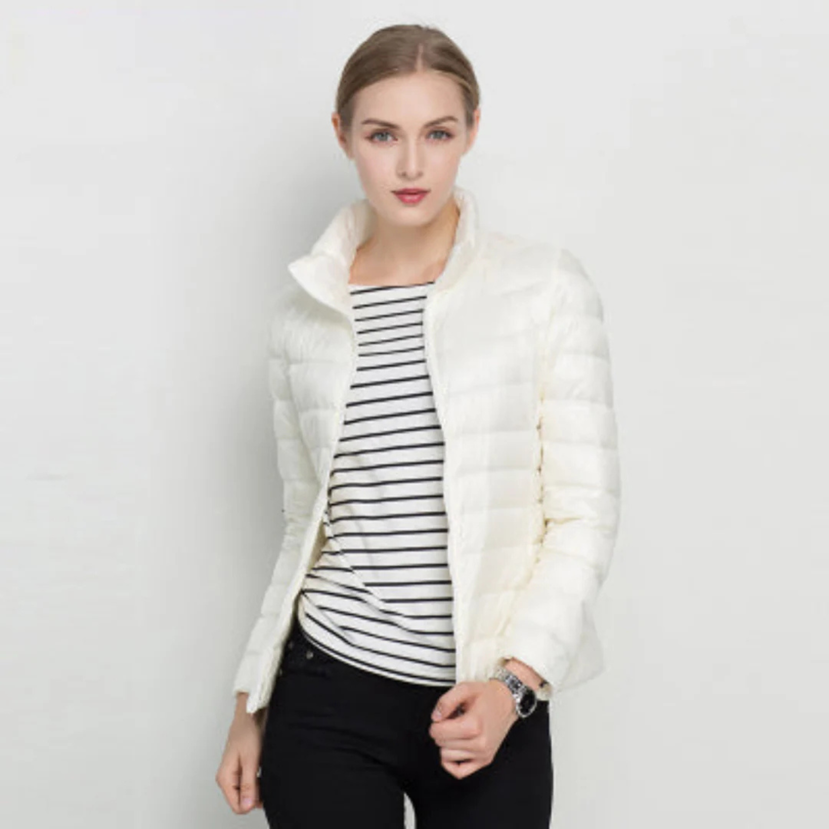 Sabrine | Ladies down jacket long sleeve | Thermal insulation