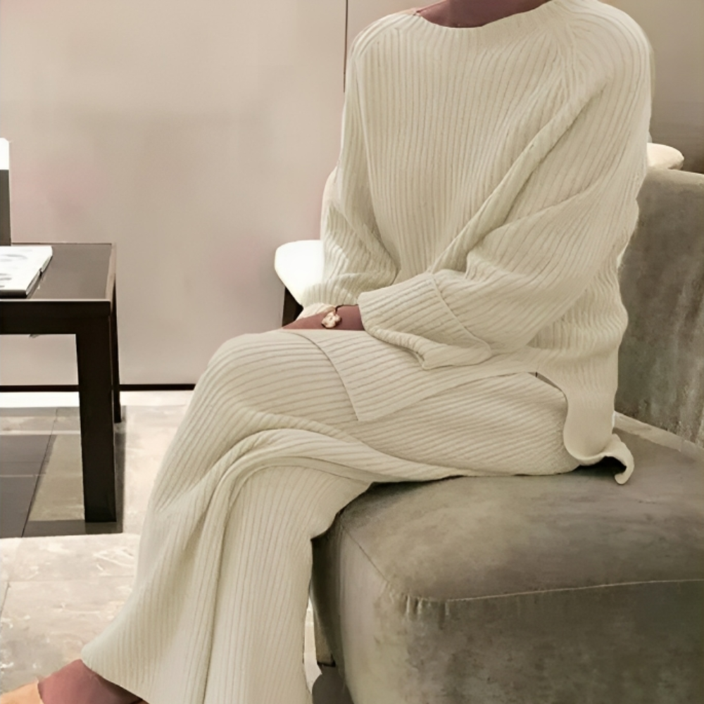 Wide Leg Pant Set for Women