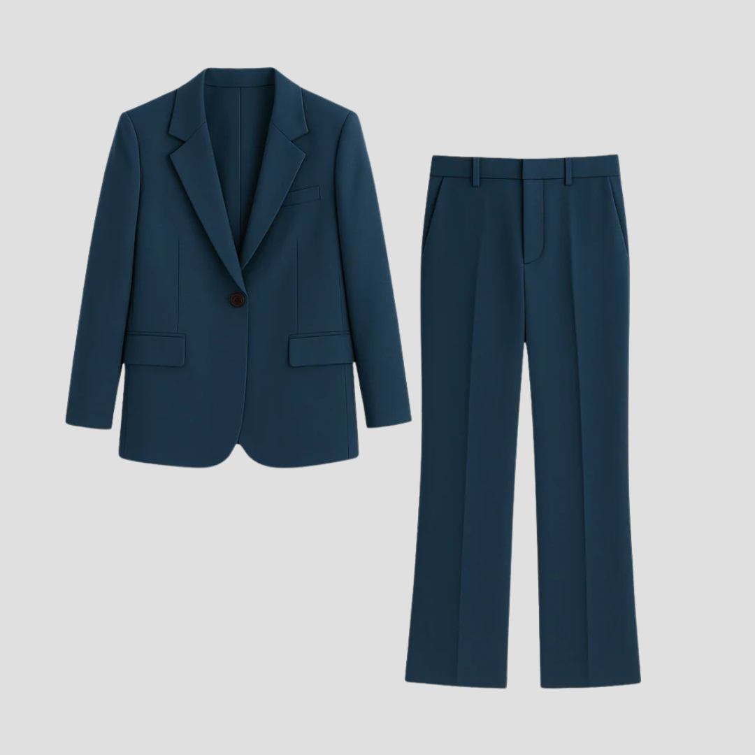 Notch Lapel Blazer for Women