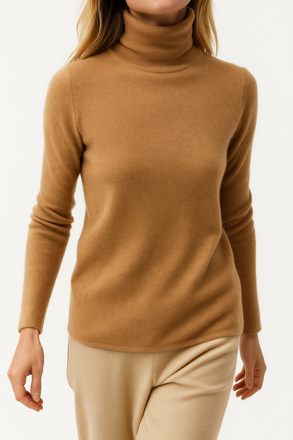 Cashmere Turtleneck Jumper – Soft Luxury Knit for Effortless Everyday Elegance