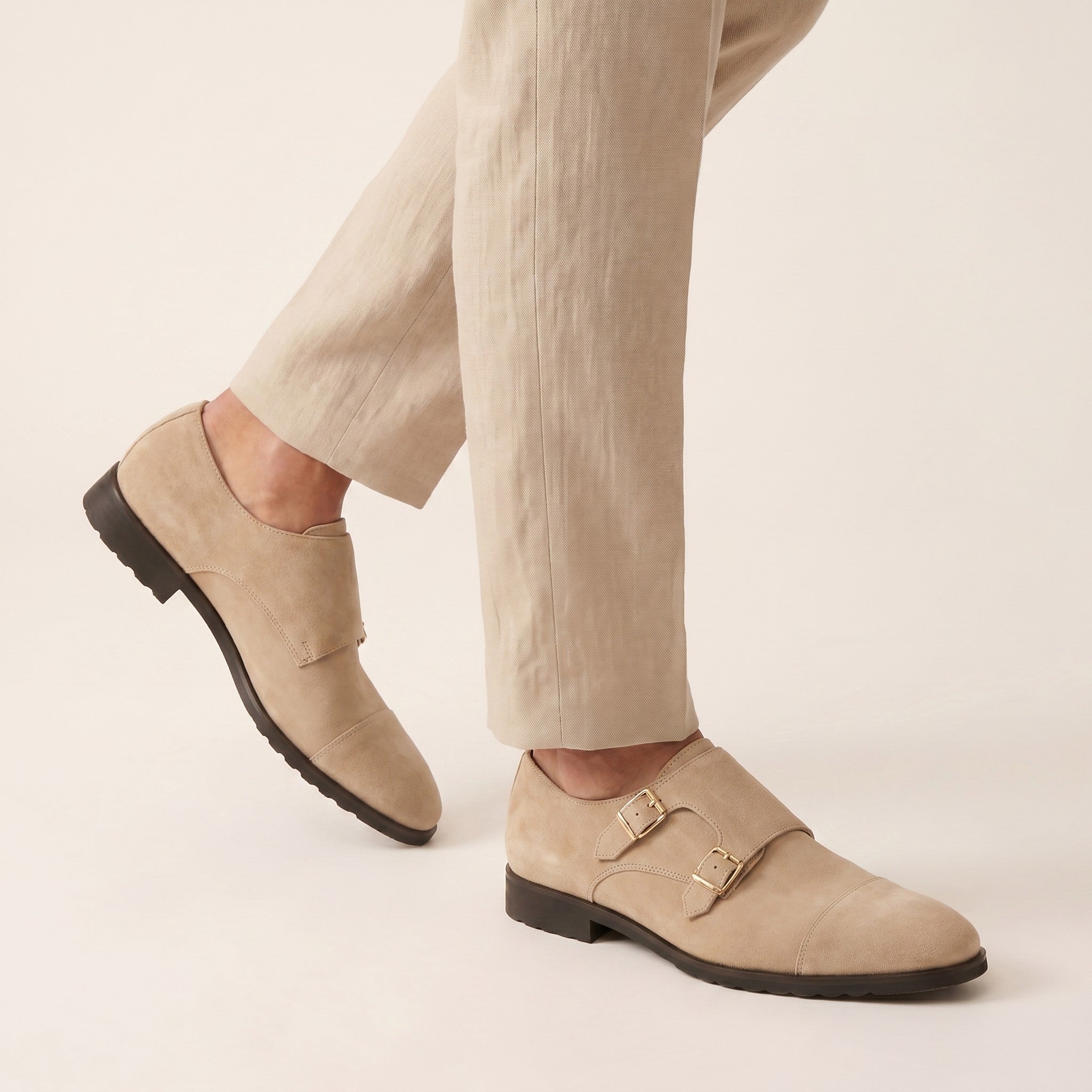 Lorenzo | Men's Suede Slip-On Loafers - view 4