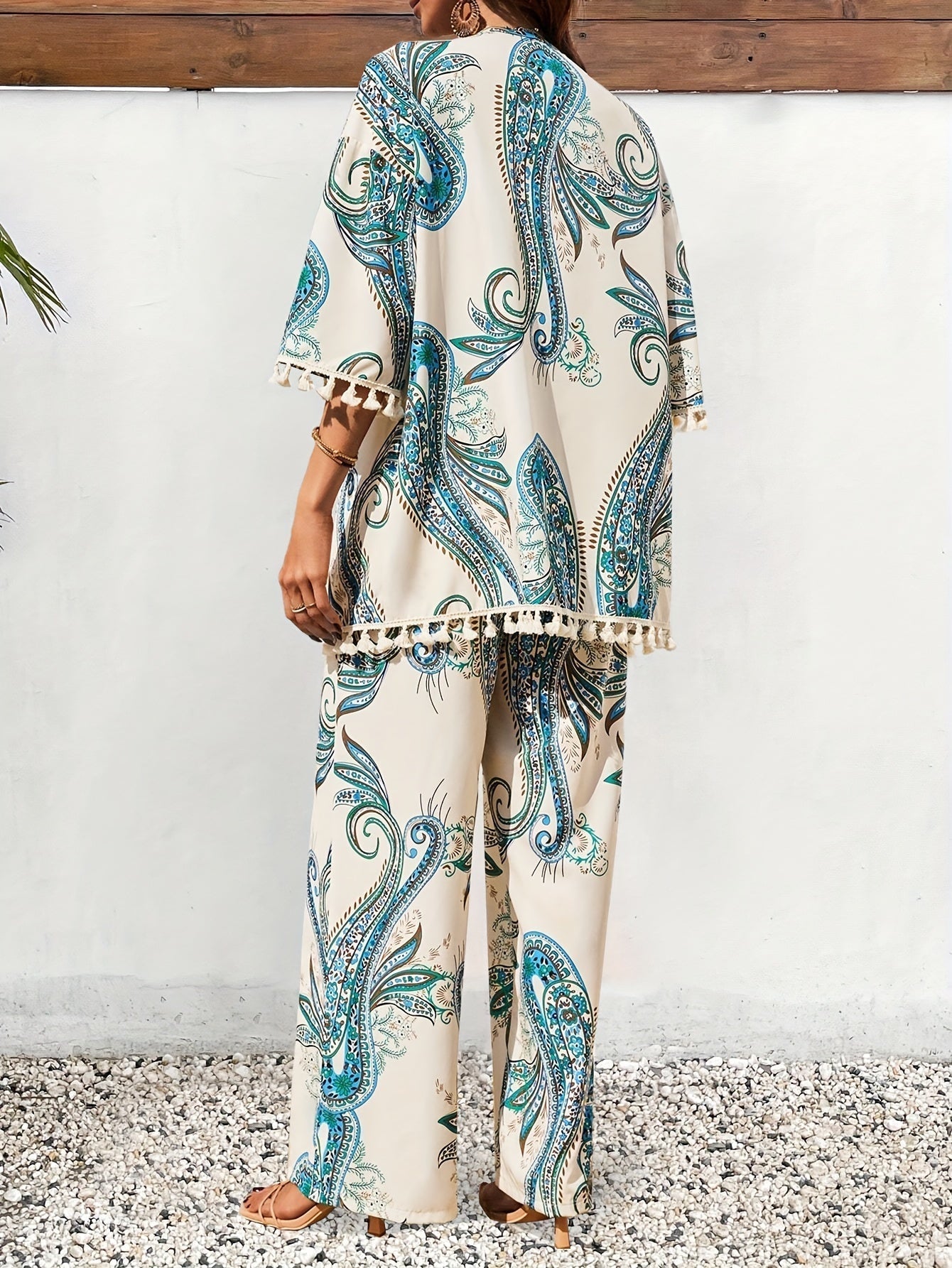 Paisley Print Co-ord Set | Women’s Summer Outfit | Bohemian Summer Set