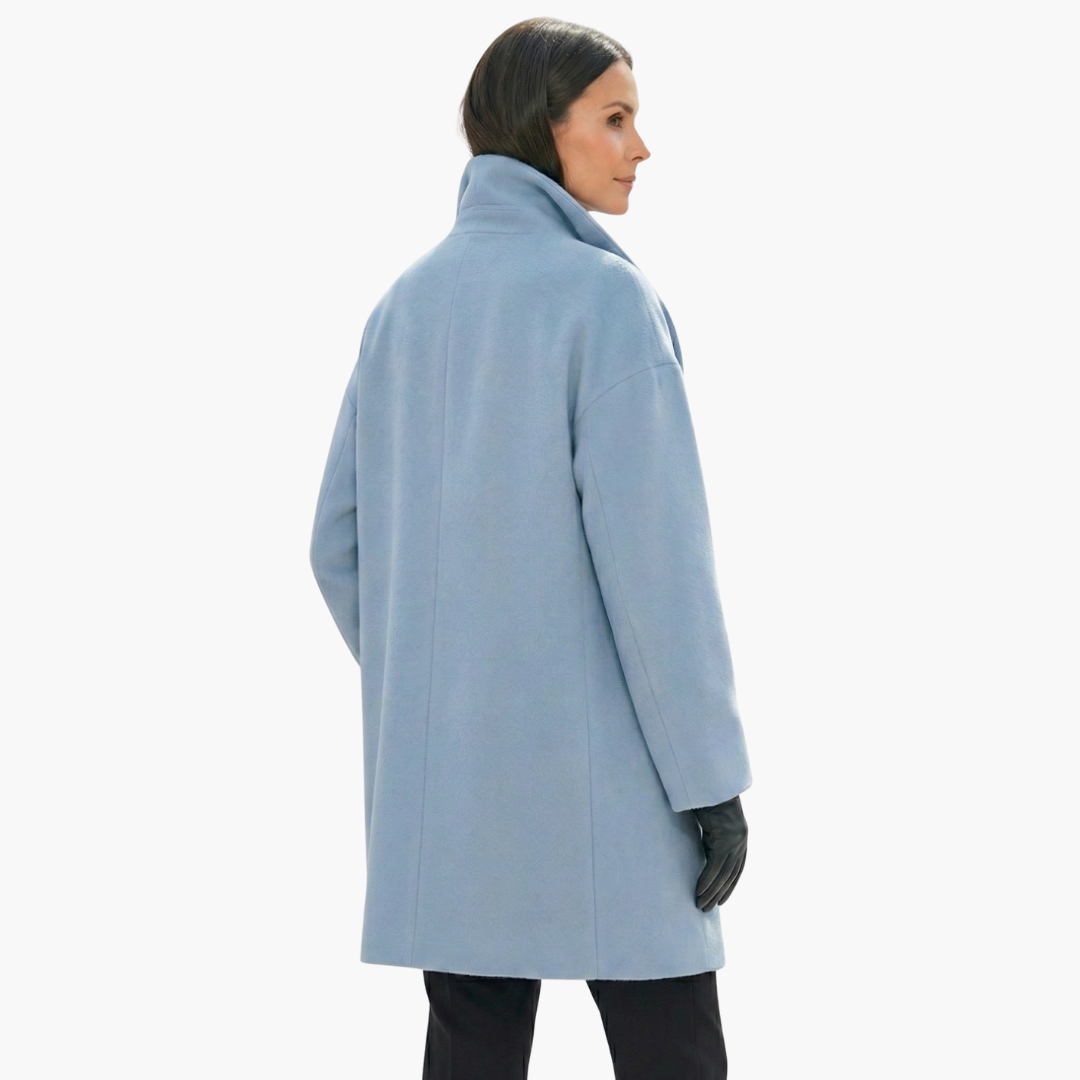 Oversized Cocoon Coat for Women
