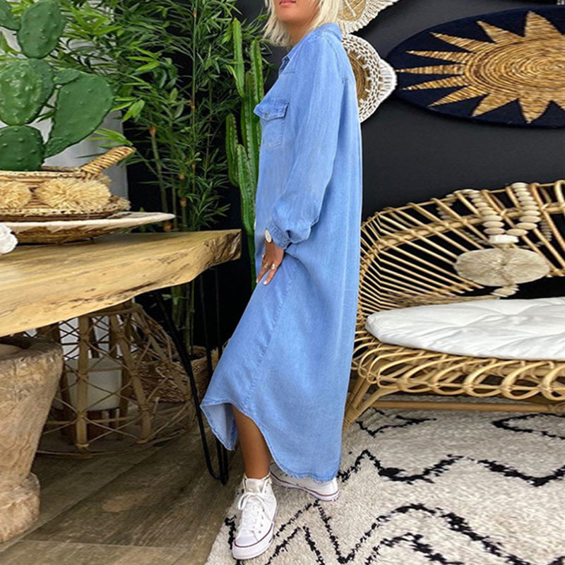 Comfortable Denim Dress