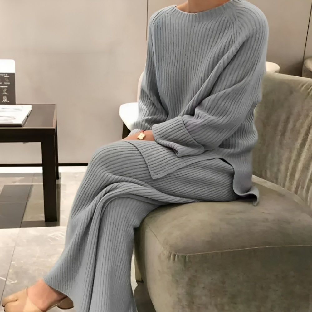 Wide Leg Pant Set for Women