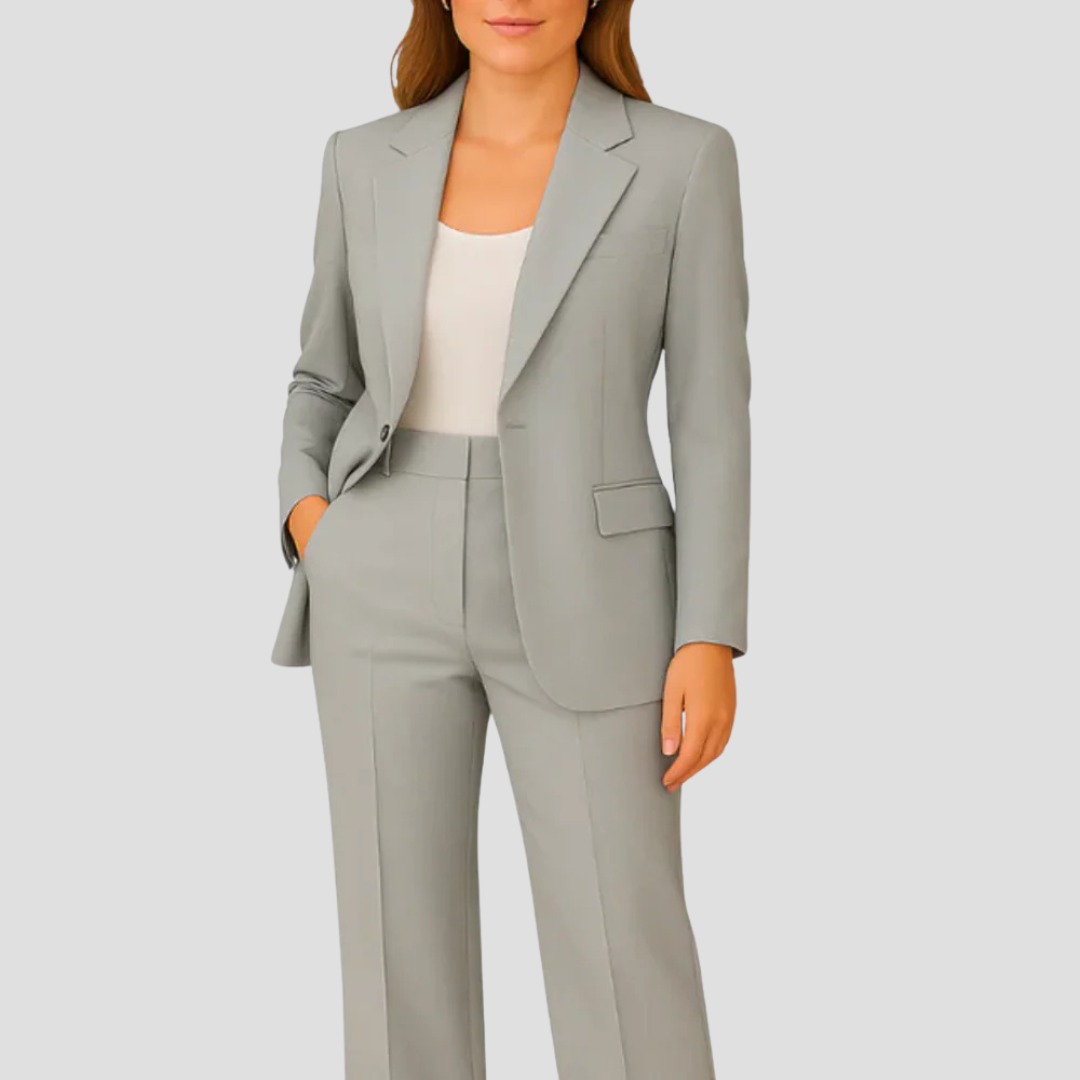 Notch Lapel Blazer for Women