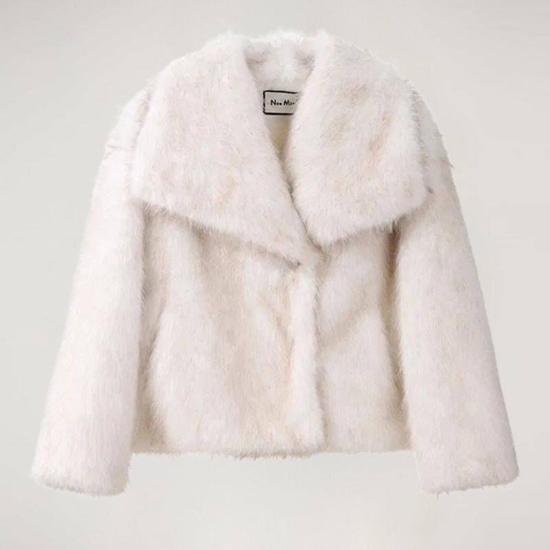 Oversized Faux Fur Coat for Women