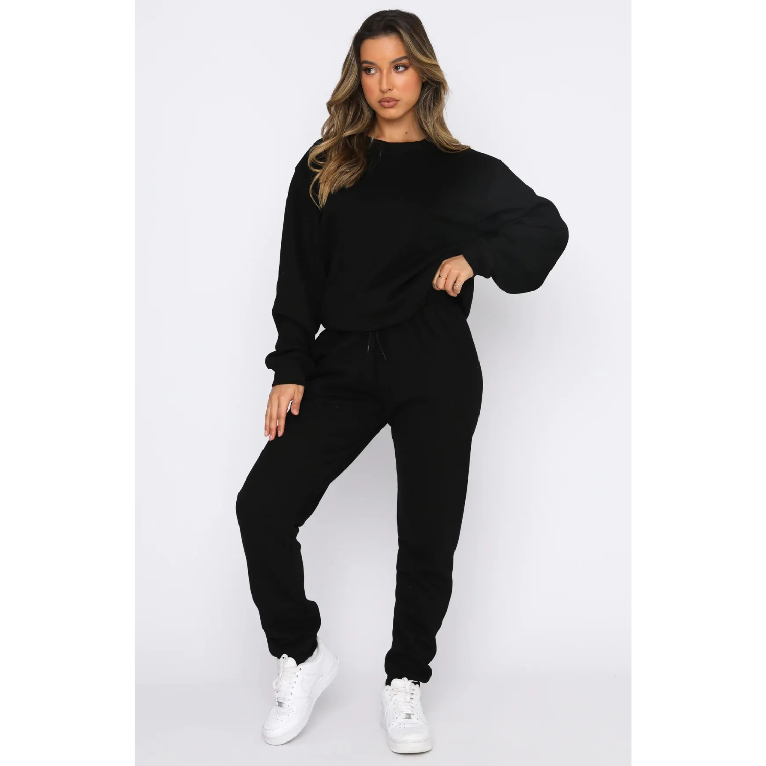 Oversized Crew Neck Sweater for Women