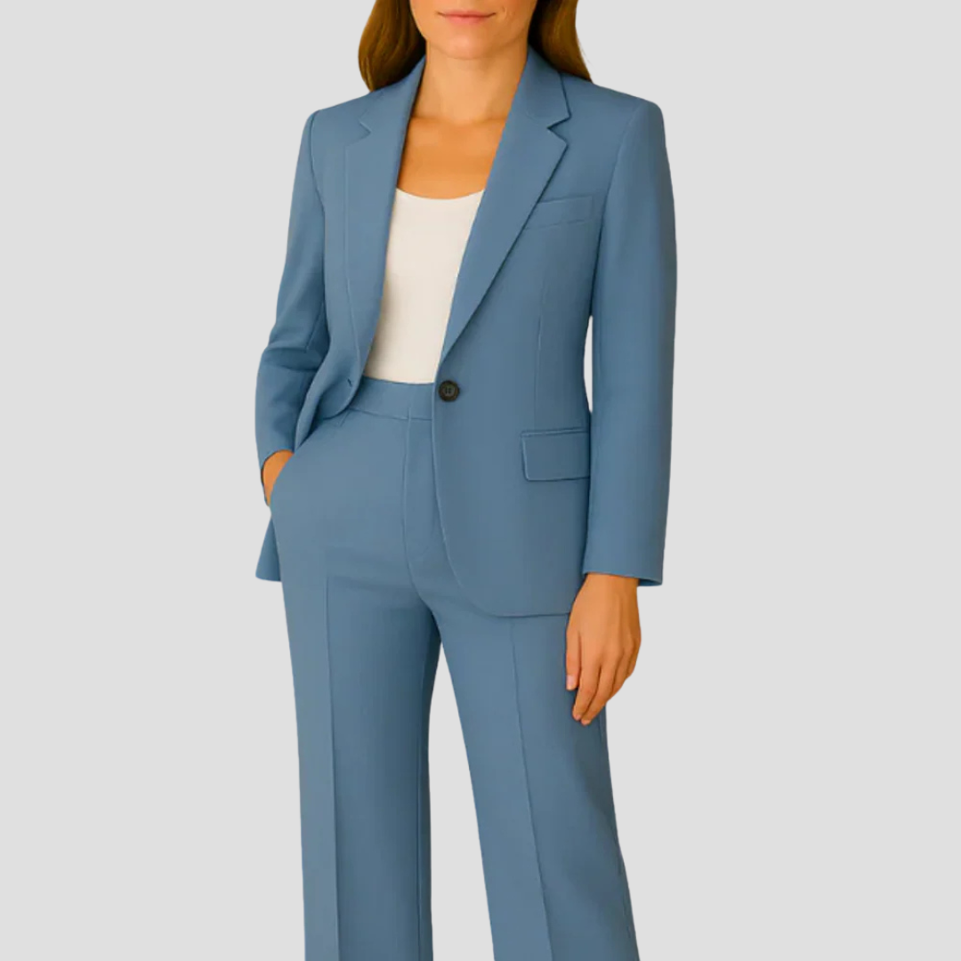 Notch Lapel Blazer for Women
