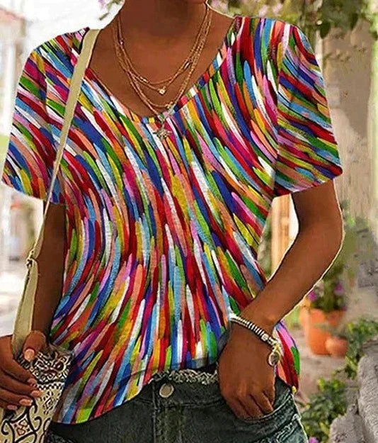 Colorful Daily Blouse