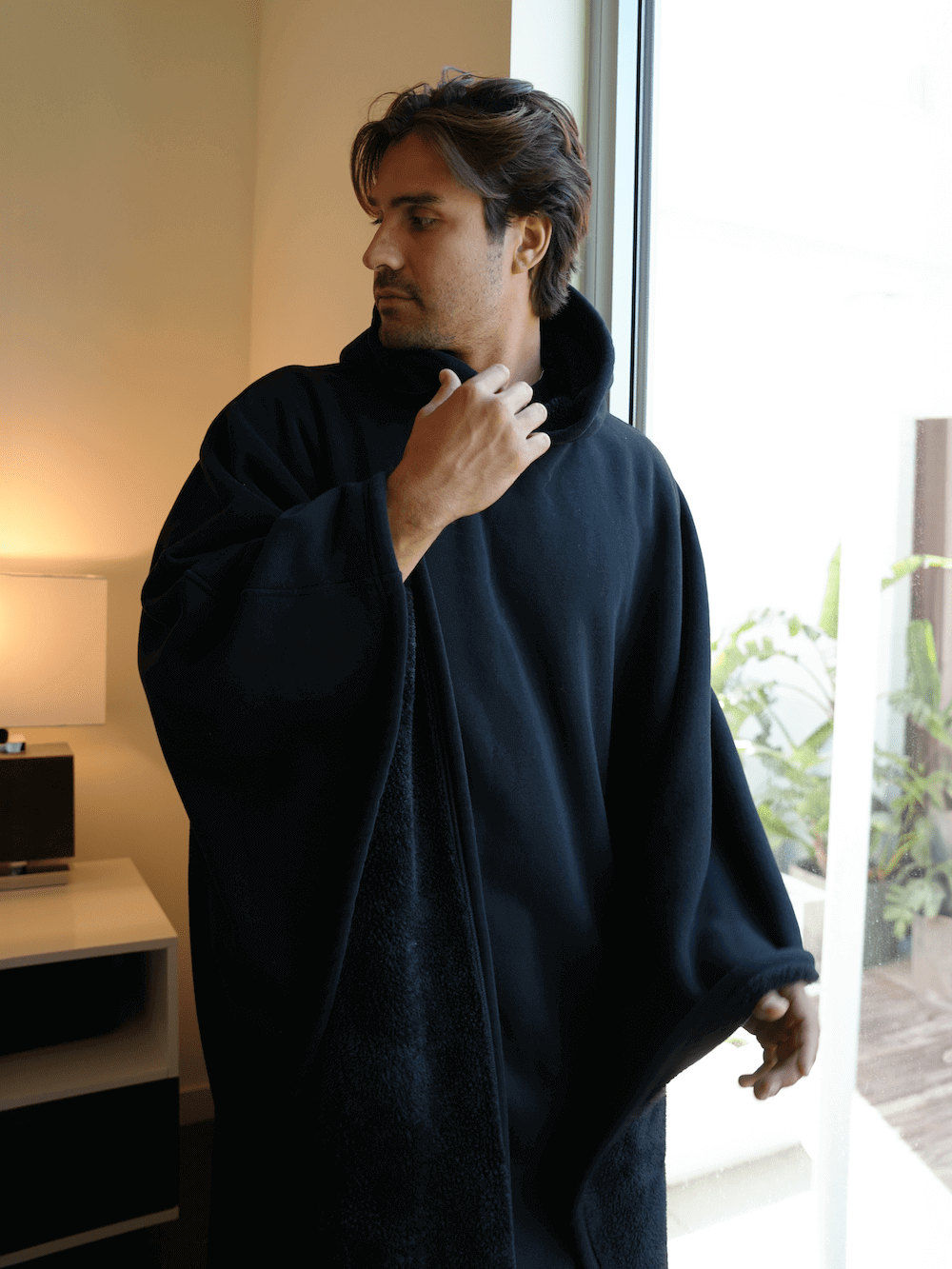 Oversized Hooded Blanket for Women
