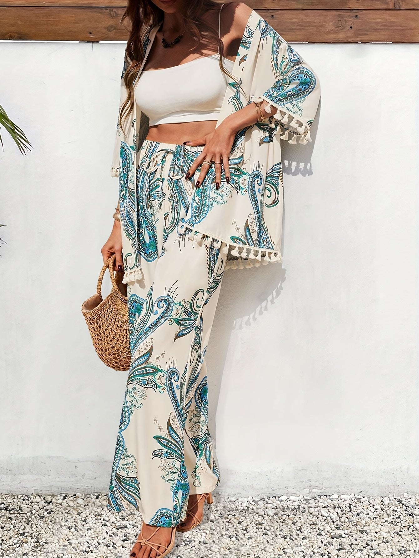 Paisley Print Co-ord Set | Women’s Summer Outfit | Bohemian Summer Set