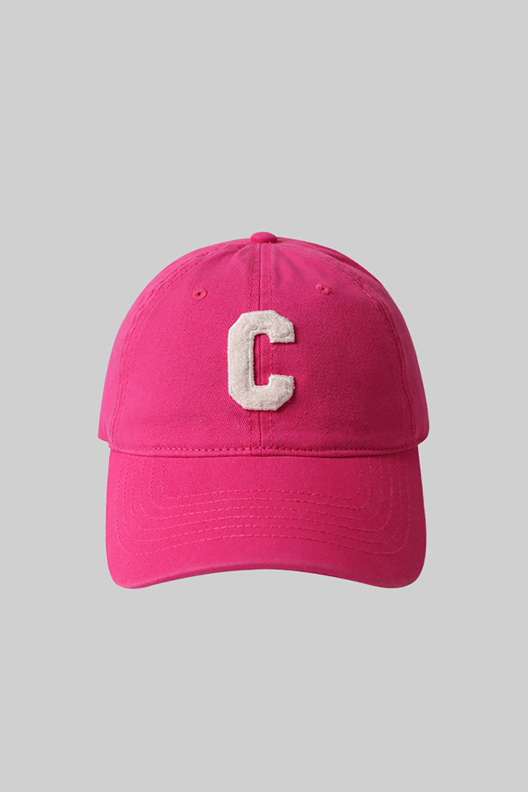 Embroidered Letter C Baseball Cap
