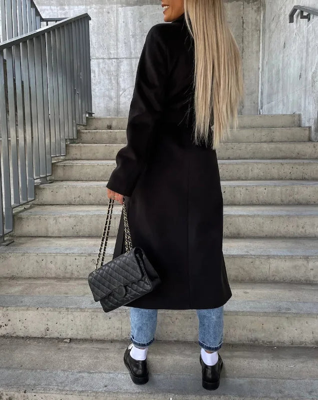 Addison | Women’s Classic Long-Sleeve Trench Coat