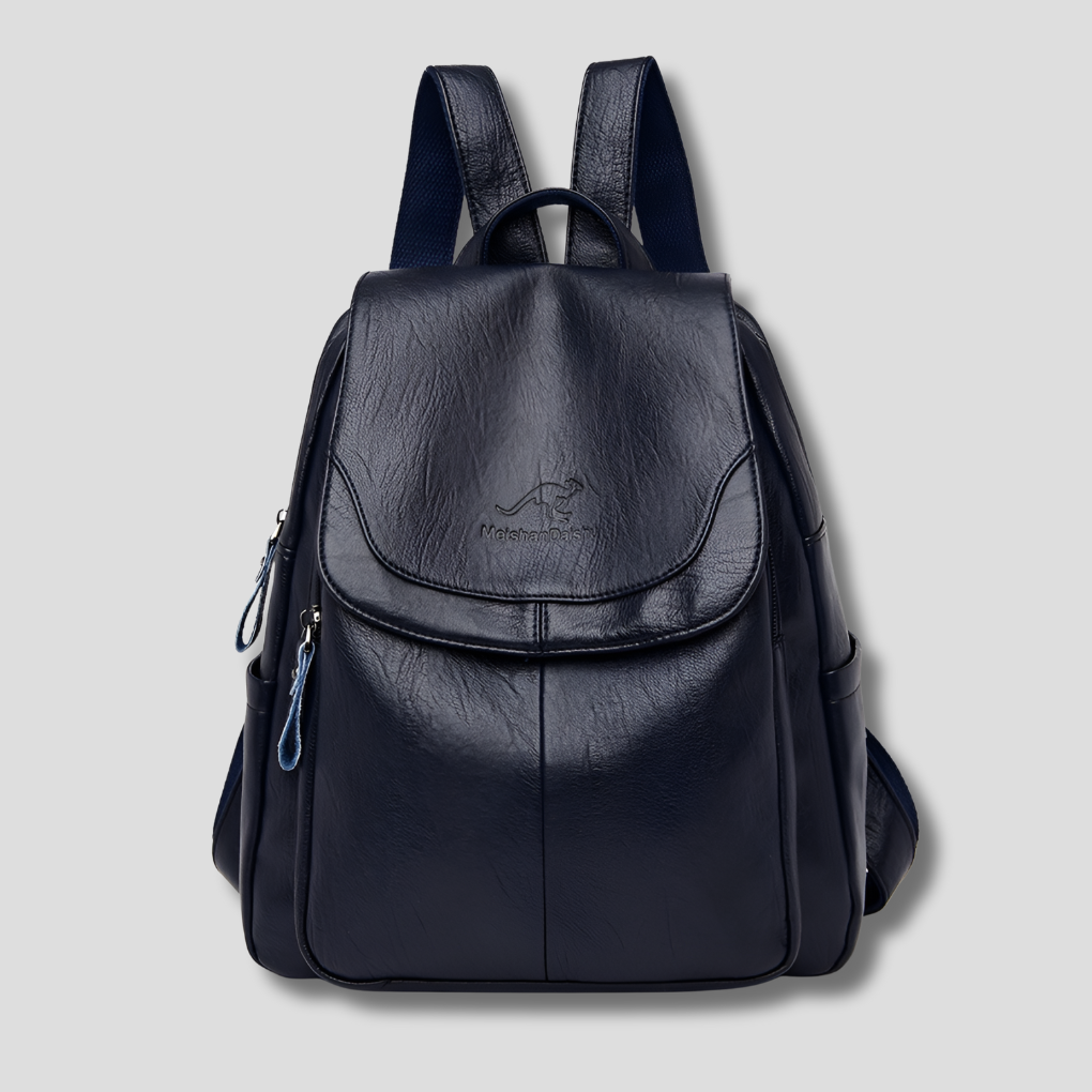 Alea | Women’s Anti-Theft Leather Backpack