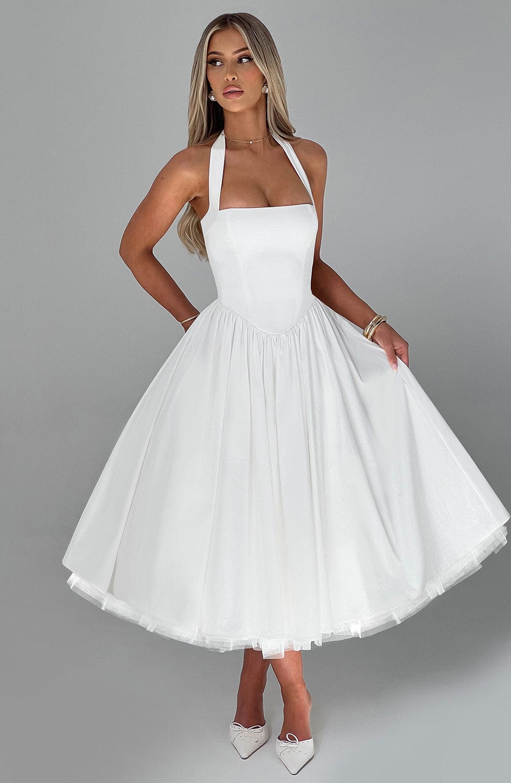 Aurelis | Women’s Elegant Halter-Neck Dress