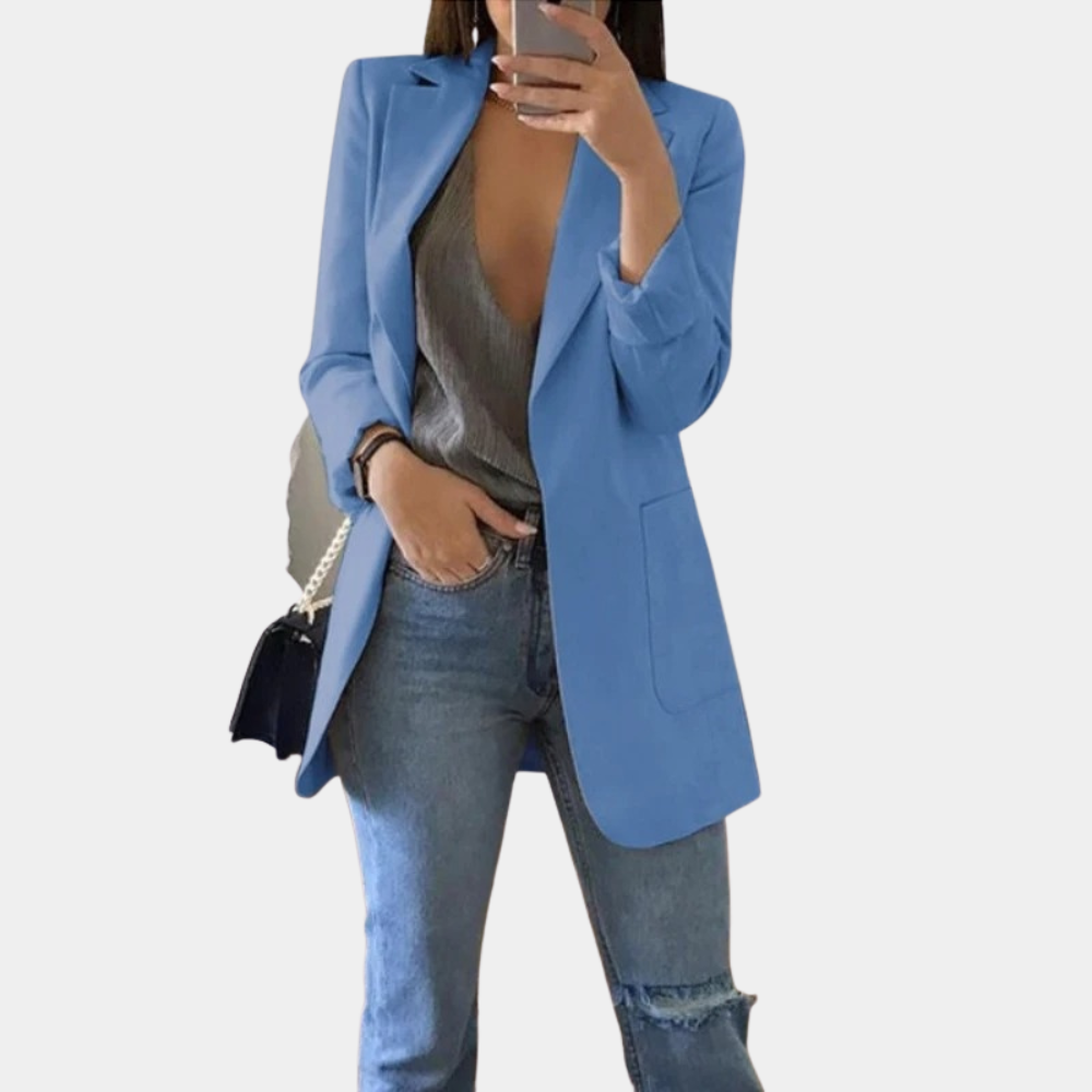 Casual Women's Blazer with Relaxed Fit
