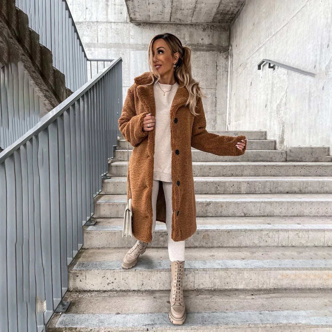 Teddy Long Coat for Women