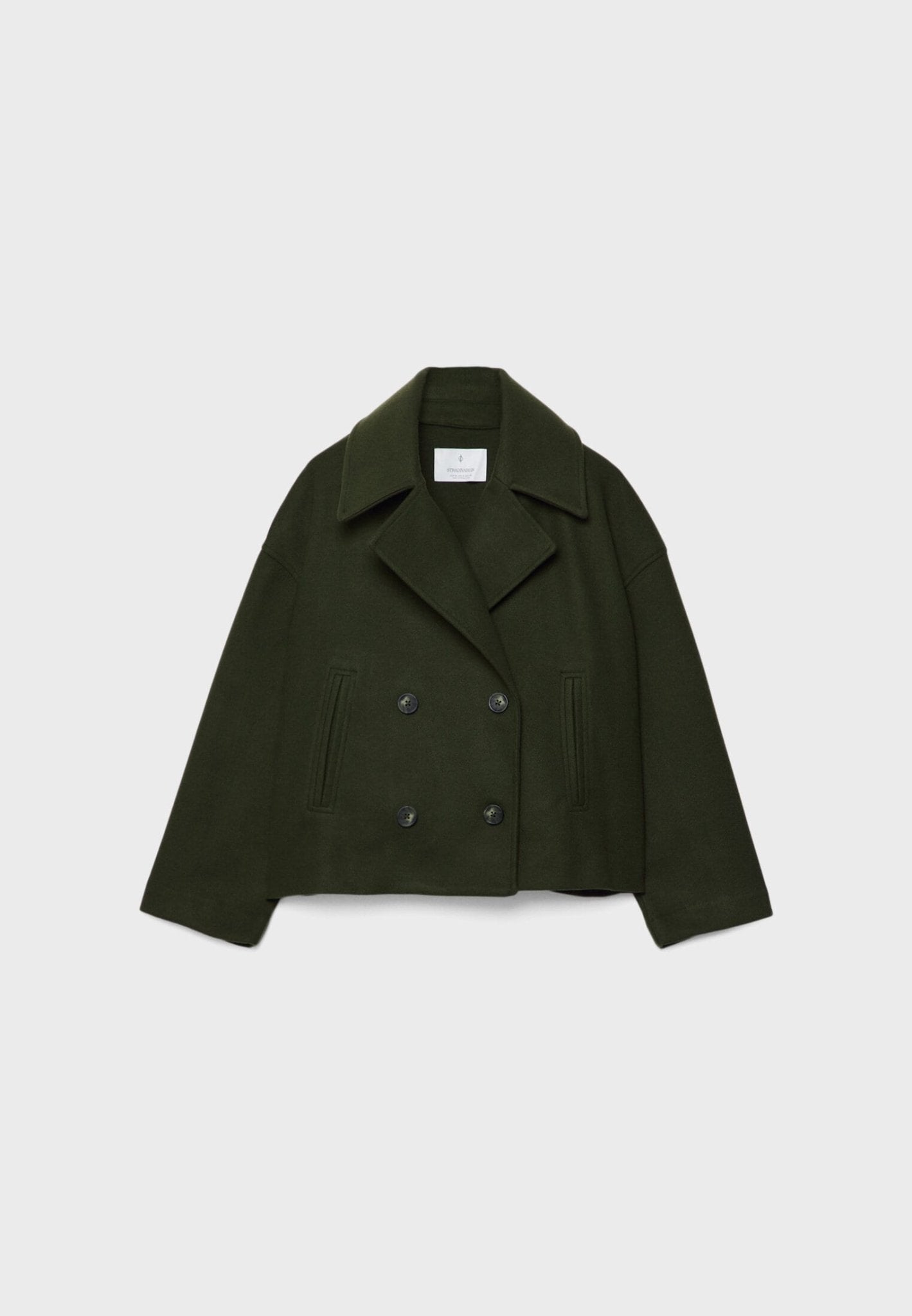 Celly | Women’s Cropped Double-Breasted Jacket