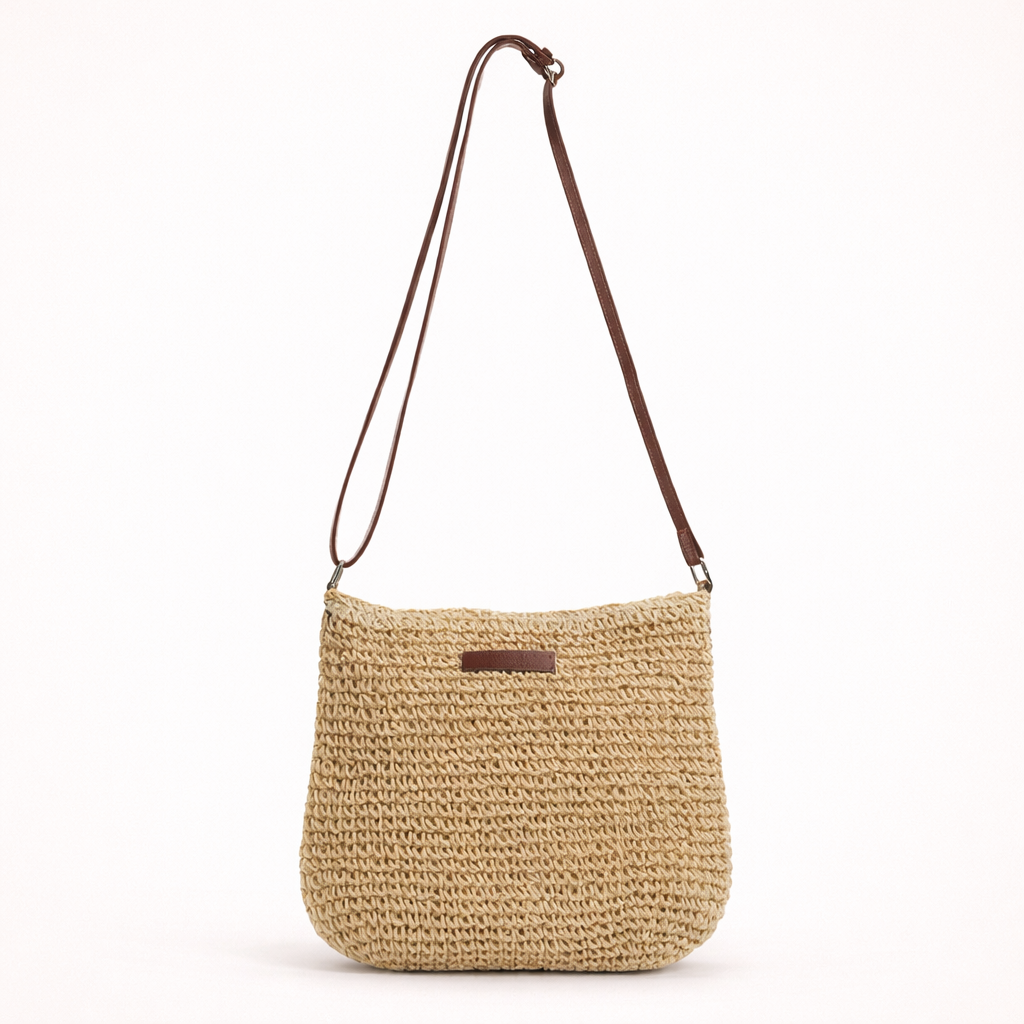 Maréa | Beach Bag | Straw Crossbody for Summer
