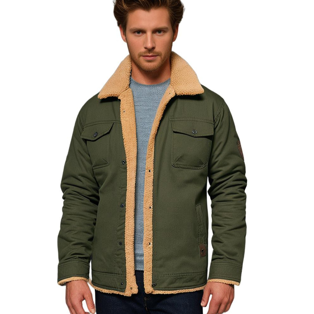 Cristoff | Men’s Sherpa-Lined Winter Jacket