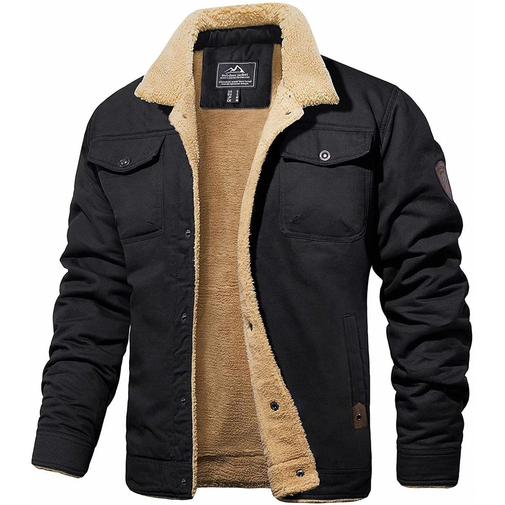 Cristoff | Men’s Sherpa-Lined Winter Jacket