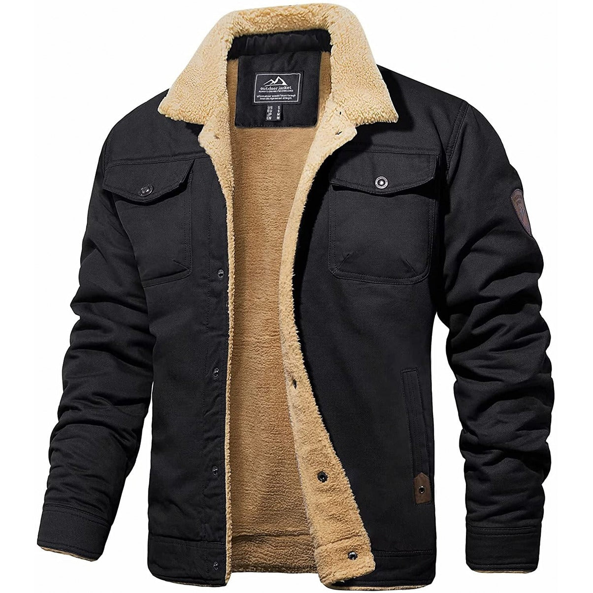 Cristoff | Men’s Sherpa-Lined Winter Jacket