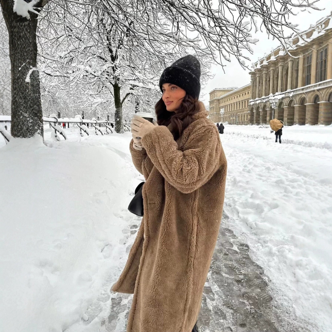 Teddy Long Coat for Women