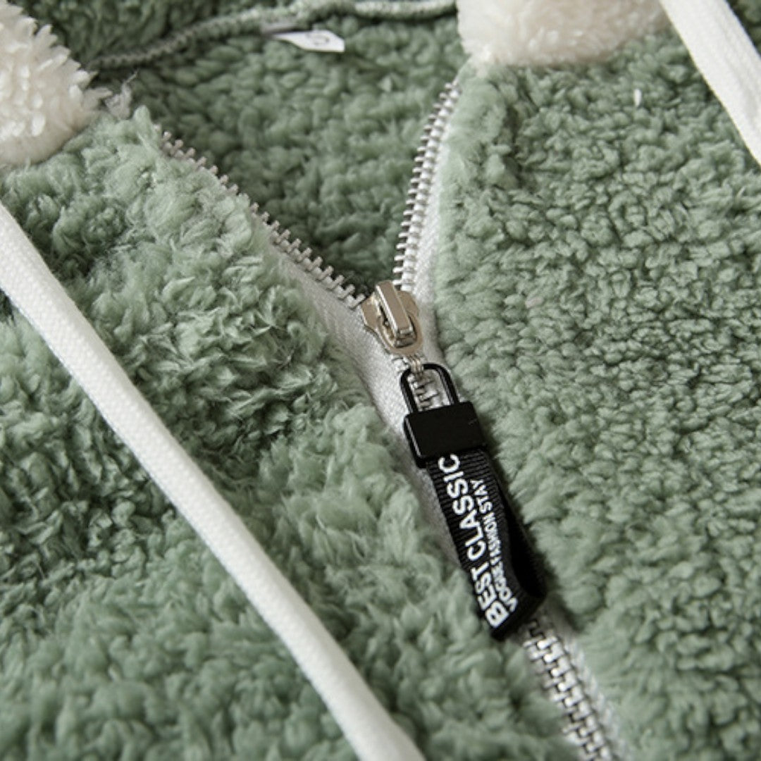 Hooded Zip-Up Jacket for Women