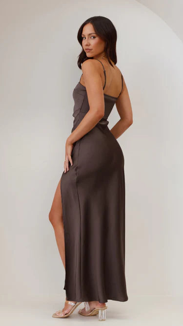 Darlene | Women’s Elegant Spaghetti-Strap Maxi Dress