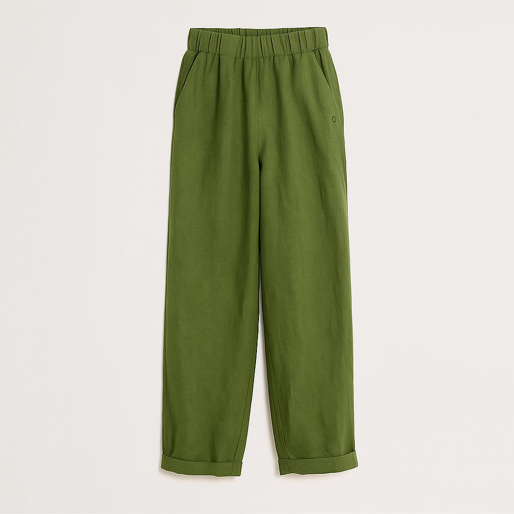Dini pants with soft line and side pockets