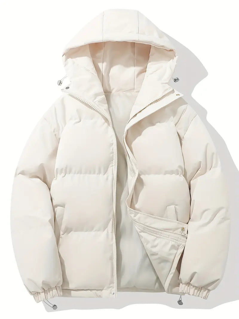 Hooded Quilted Jacket for Women