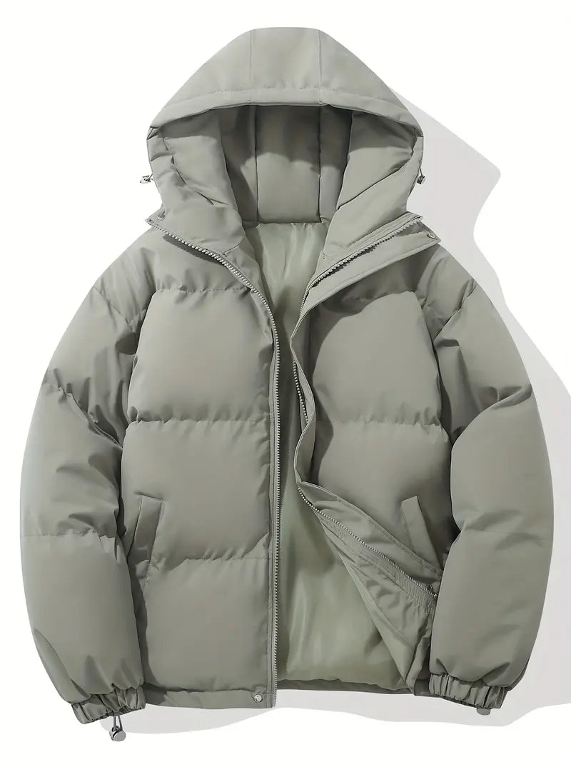 Hooded Quilted Jacket for Women