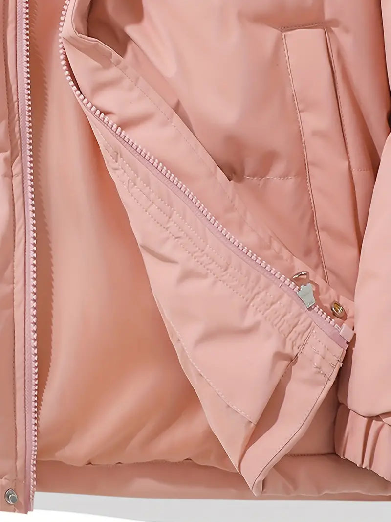 Hooded Quilted Jacket for Women