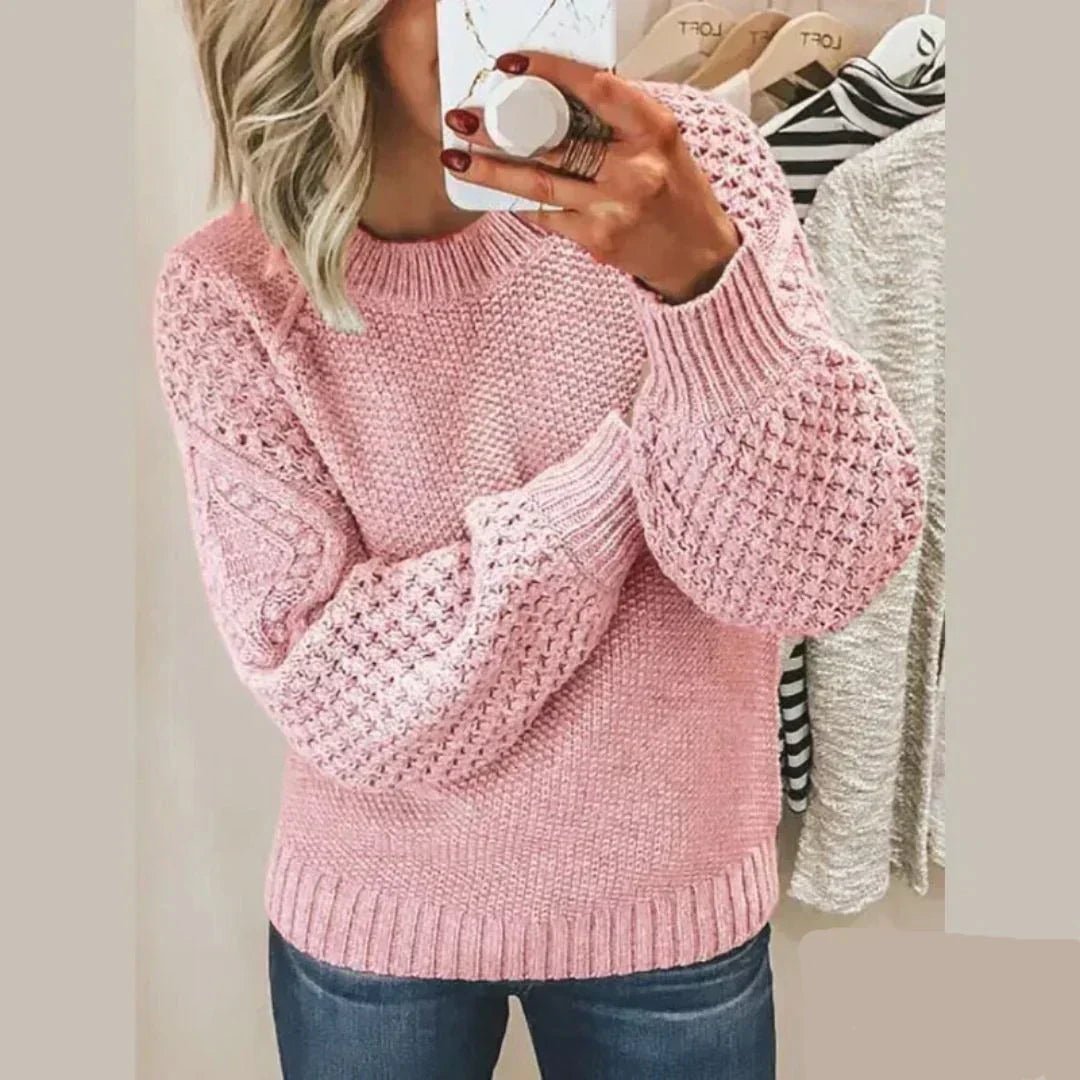Winter Sweater for Women – Soft Cotton Blend Jumper for Comfortable Everyday Wear
