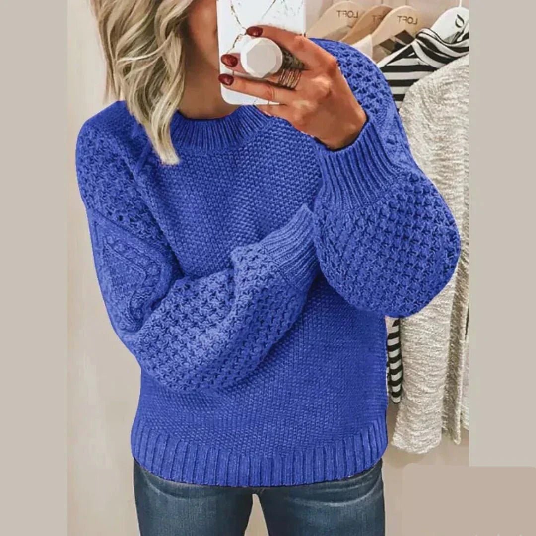 Winter Sweater for Women – Soft Cotton Blend Jumper for Comfortable Everyday Wear