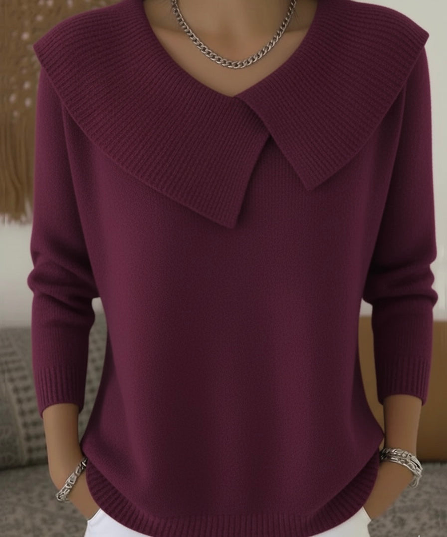 Aster | Ribbed sweater