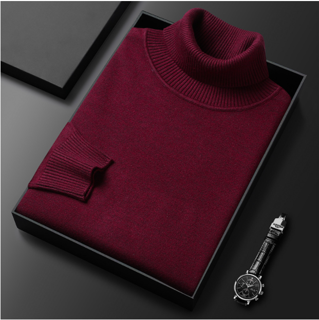 Emiel | Men’s Luxury Cashmere-Cotton Turtleneck