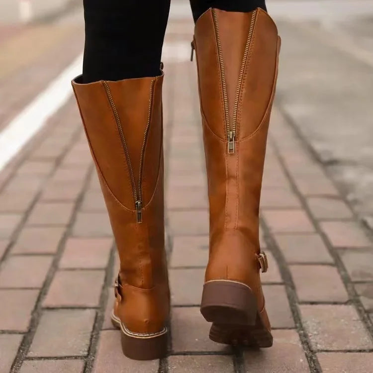 Halsey | Women’s Premium Orthopedic Leather Boots
