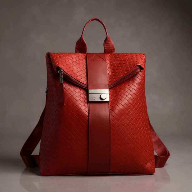 Women’s Woven Backpack – Durable Everyday Travel Rucksack