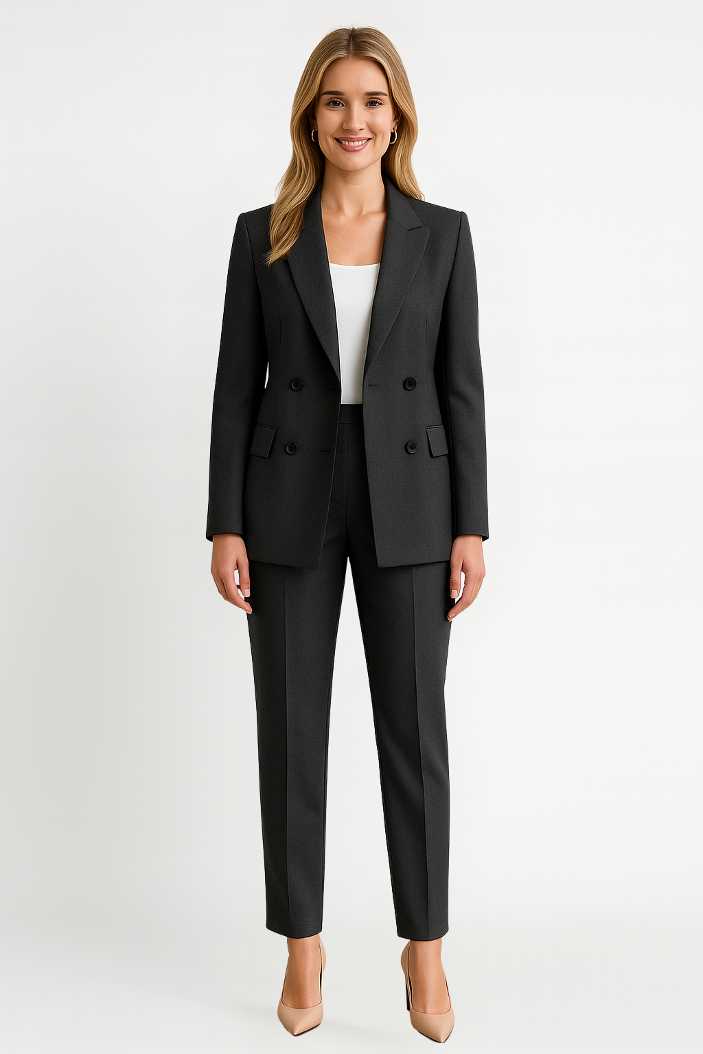 Jennilyn | Women’s Classic Blazer and Tailored Trousers Set