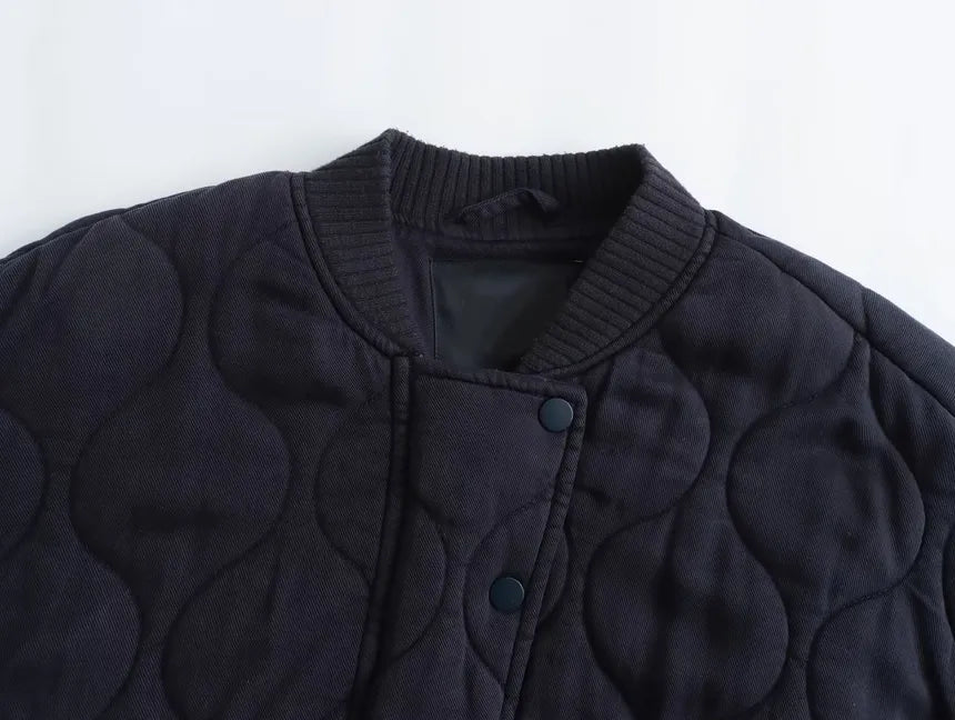 Destiny - Cotton Round Neck Jacket