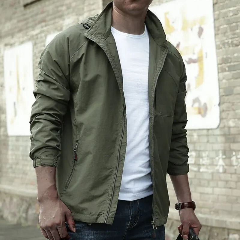 Lester | Men’s Waterproof Cargo Zipper Jacket