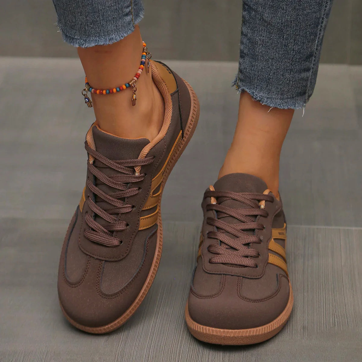 Women’s Lightweight Casual Trainers – Breathable Comfort Sneakers