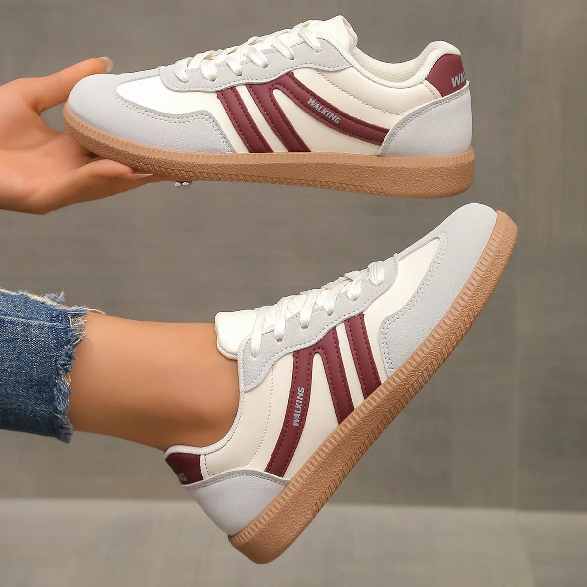 Women’s Lightweight Casual Trainers – Breathable Comfort Sneakers
